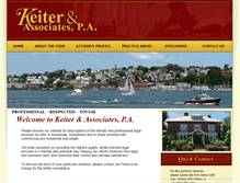 Tablet Screenshot of keiterassociates.com